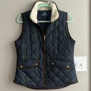 Plaid Quilted Vest